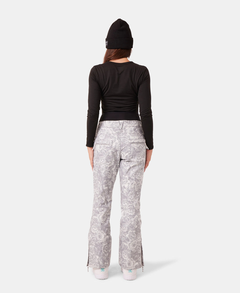 Roxy Womens Snow Pants Rising High Print