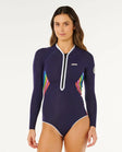 Rip Curl Womens Wetsuits G-Bomb 1.5mm Long Sleeve Front Zip Full Coverage Springsuit