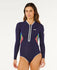 Rip Curl Womens Wetsuits G-Bomb 1.5mm Long Sleeve Front Zip Full Coverage Springsuit