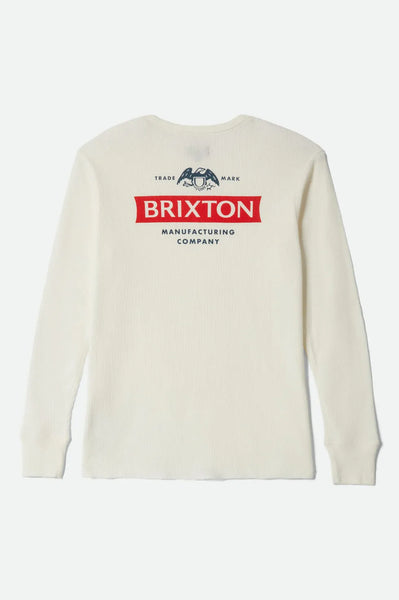 Brixton Mens Shirt Altered Threads Thermal