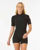 Rip Curl Womens Wetsuits Dawn Patrol 2/2 Short Sleeve Eco Springsuit