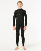 Rip Curl Kids Dawn Patrol 4/3 Chest Zip Steamer