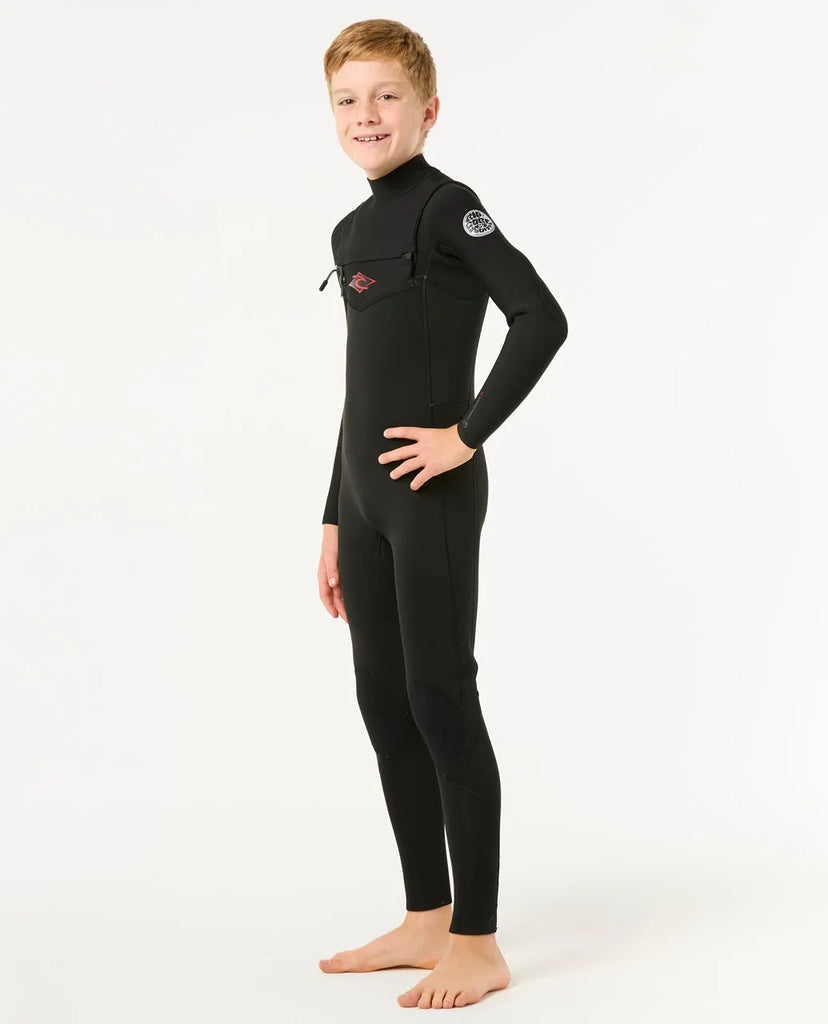 Rip Curl Youth Wetsuits Kids Dawn Patrol 3/2 Chest Zip Fullsuit