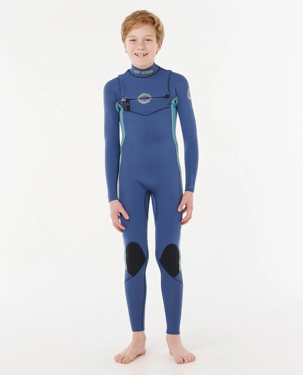 Rip Curl Youth Wetsuits Kids Dawn Patrol 3/2 Chest Zip Fullsuit