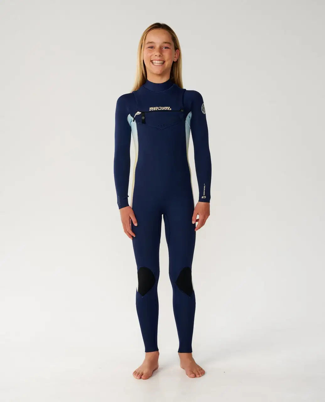 Rip Curl Youth Wetsuits Kids Dawn Patrol 3/2 Chest Zip Fullsuit