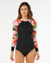 Rip Curl Womens Wetsuits G-Bomb Farm Rio Tropical Long Sleeve Back Zip Springsuit