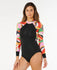 Rip Curl Womens Wetsuits G-Bomb Farm Rio Tropical Long Sleeve Back Zip Springsuit