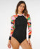 Rip Curl Womens Wetsuits G-Bomb Farm Rio Tropical Long Sleeve Back Zip Springsuit