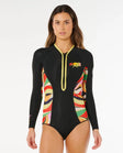 Rip Curl Womens Wetsuits G-Bomb 1.5mm Long SLeeve Front Zip Full Springsuit