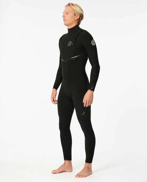 Rip Curl Mens Wetsuits E-Bomb 4/3 Zip Free Fullsuit