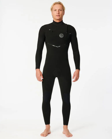 Rip Curl Mens Wetsuits E-Bomb 4/3 Chest Zip Fullsuit