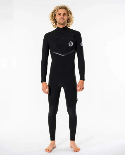 Rip Curl Mens Wetsuits E-Bomb 3/2 Chest Zip Fullsuit