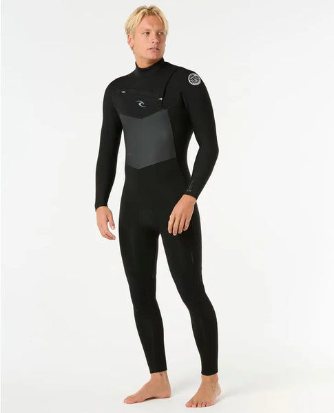 Rip Curl Mens Wetsuit Dawn Patrol Chest Zip 4/3 Fullsuit