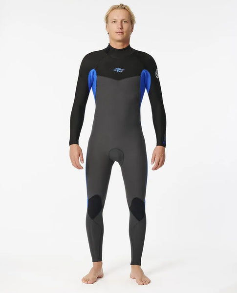 Rip Curl Mens Wetsuit Dawn Patrol 4/3 Back Zip Fullsuit – Hansen