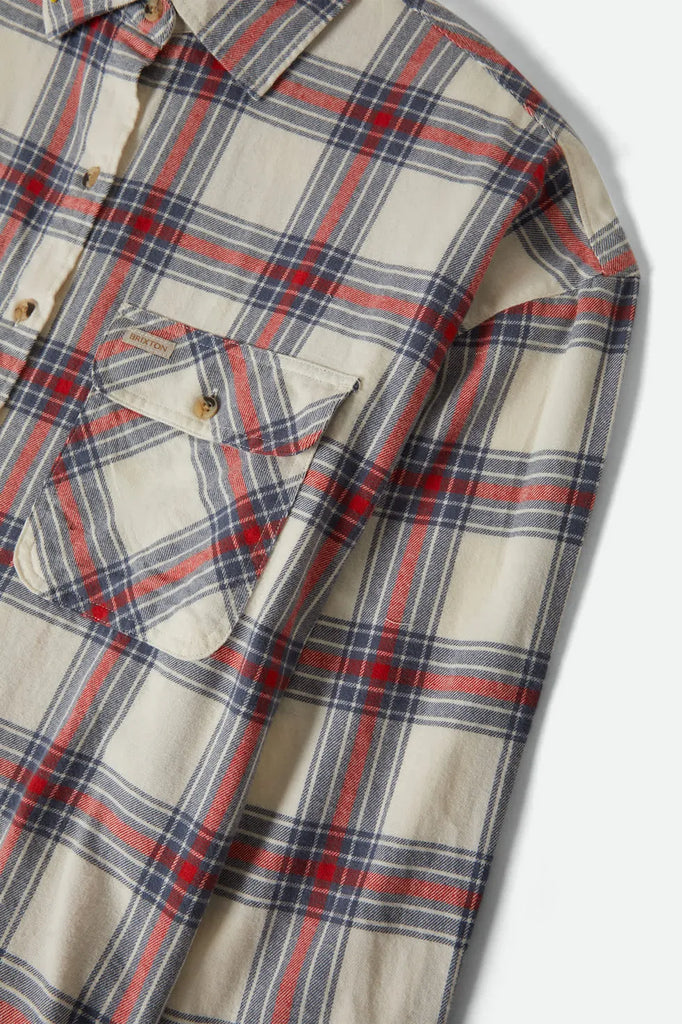 Brixton Womens Shirt Bowery Vintage Overshirt