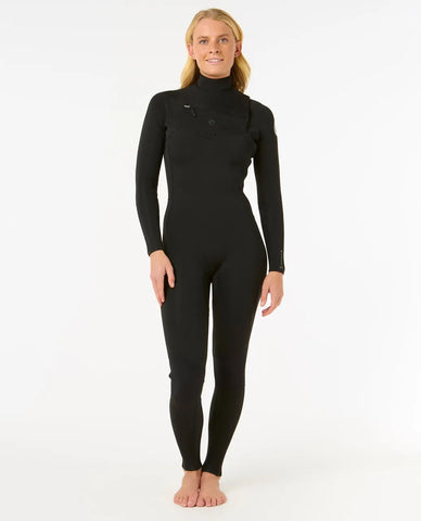 Rip Curl Womens Wetsuits Dawn Patrol 4/3 Chest Zip Fullsuit