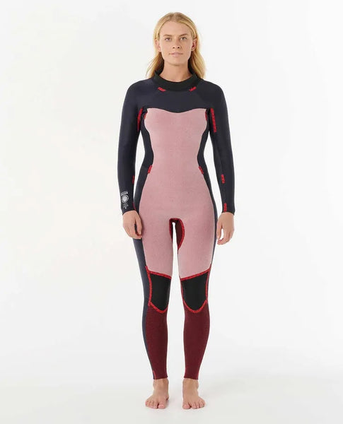 Rip Curl Womens Wetsuits Dawn Patrol 3/2 Back Zip Fullsuit