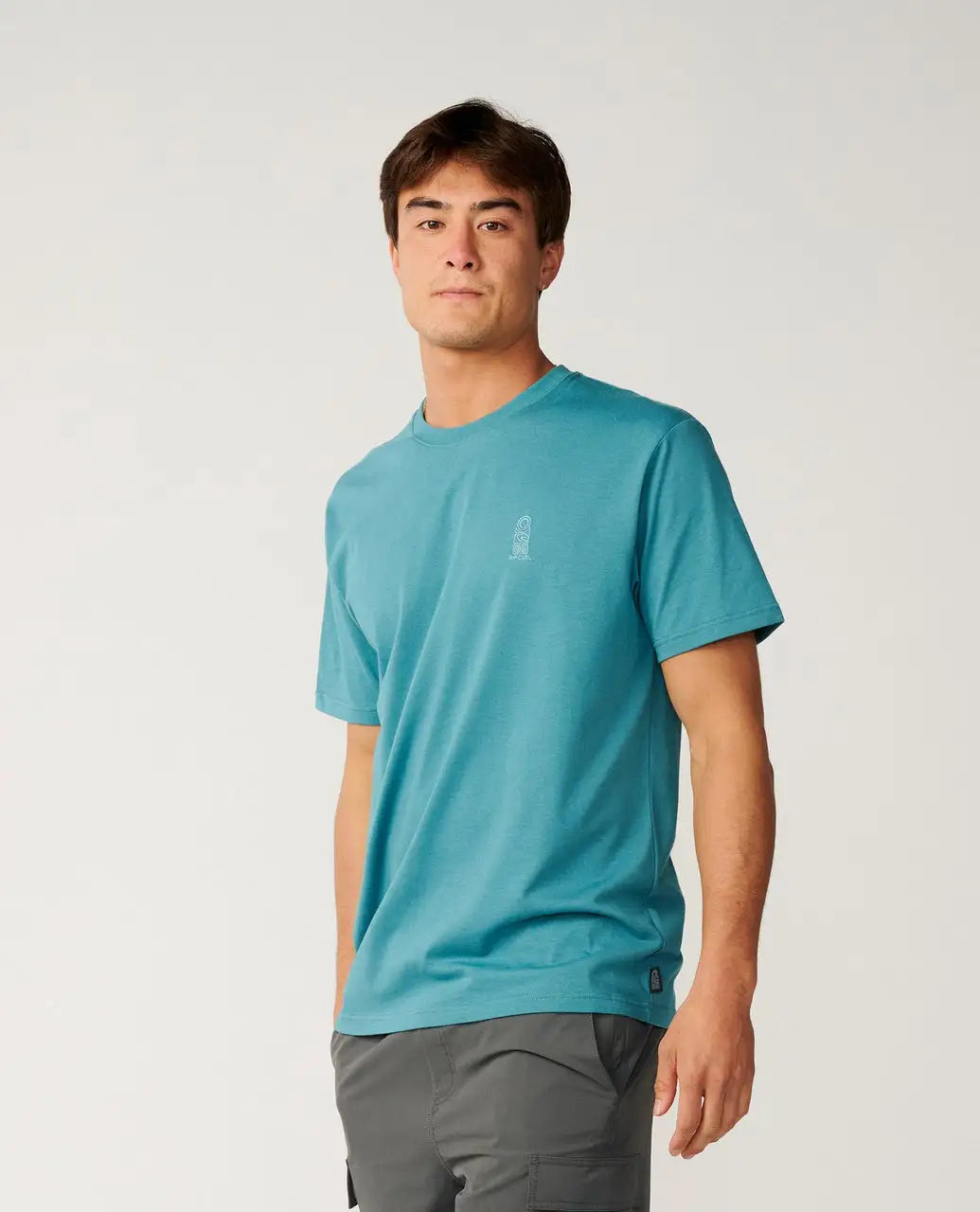 Rip Curl Mens Shirt Search Series Vaporcool Embroid Relaxed Tee