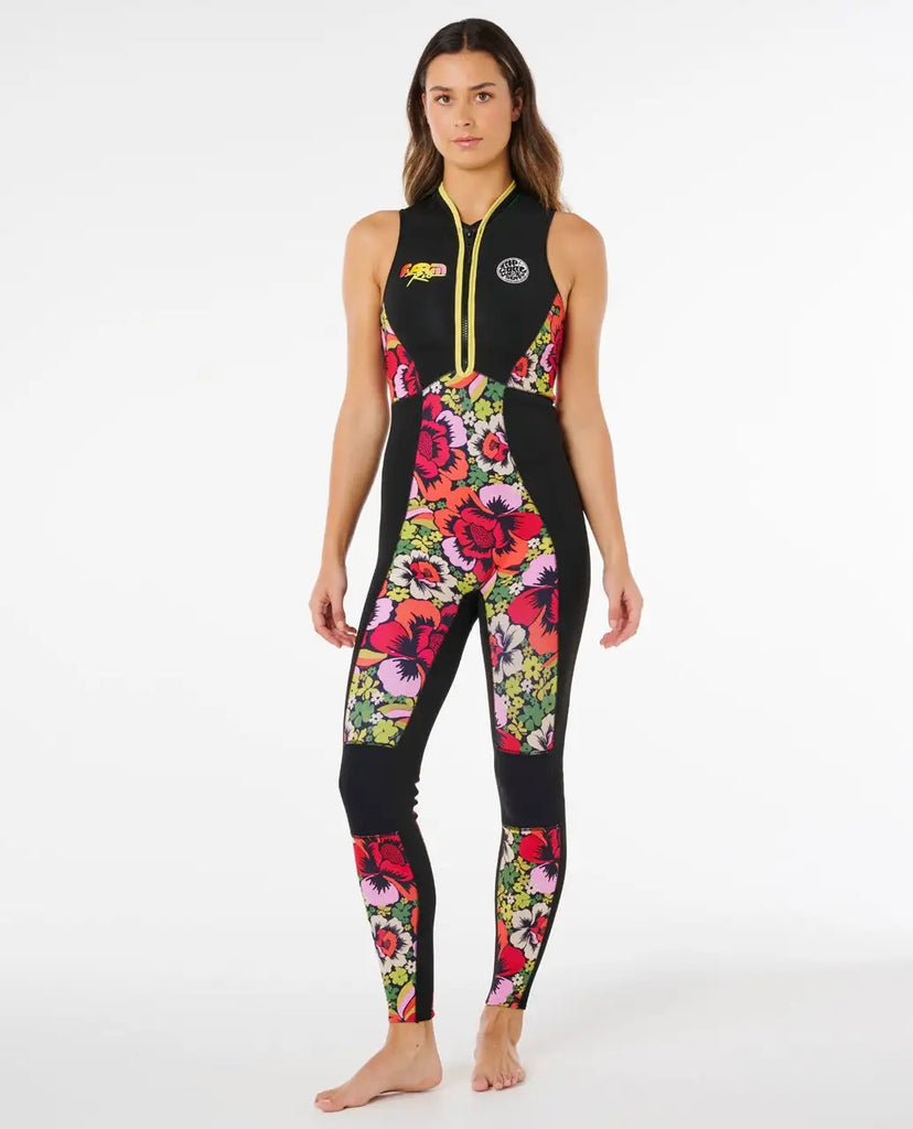 Rip Curl Womens Wetsuits G-Bomb Farm Rio 2mm Long Jane Springsuit