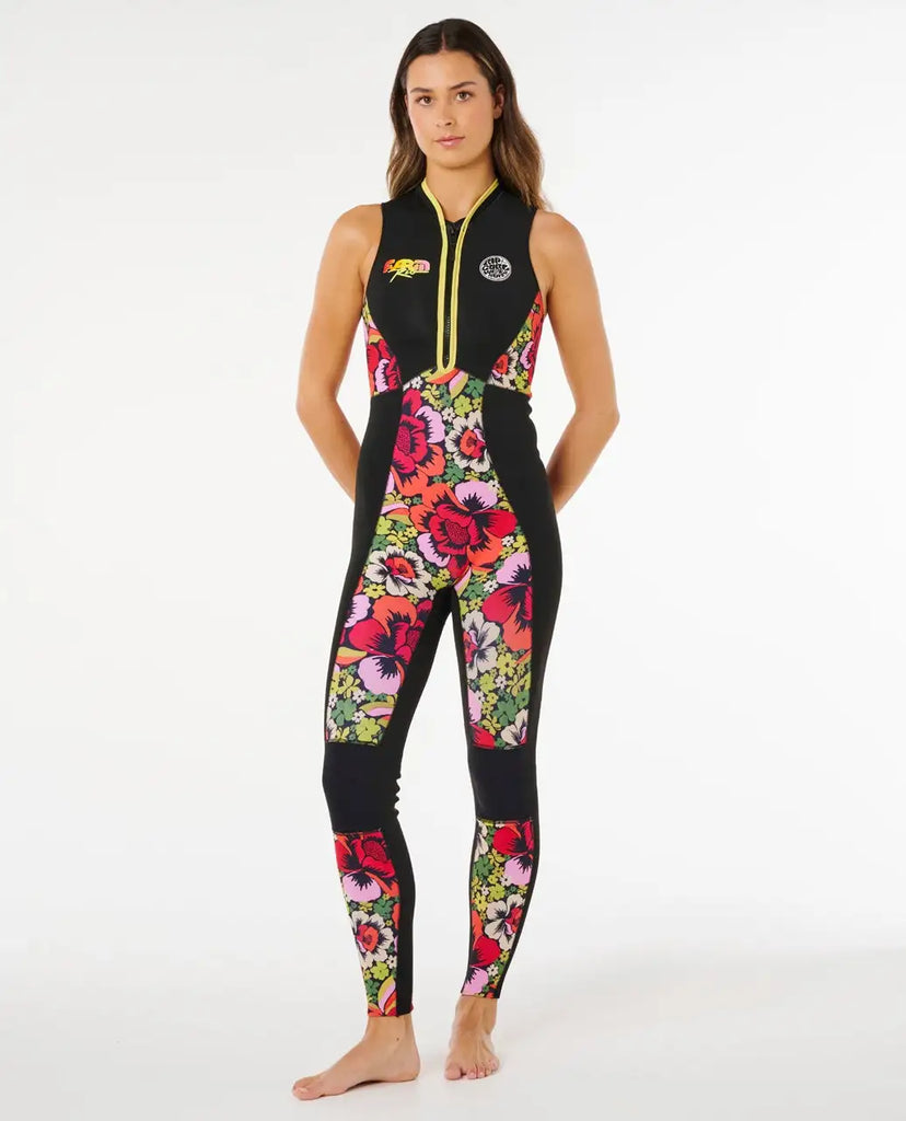 Rip Curl Womens Wetsuits G-Bomb Farm Rio 2mm Long Jane Springsuit