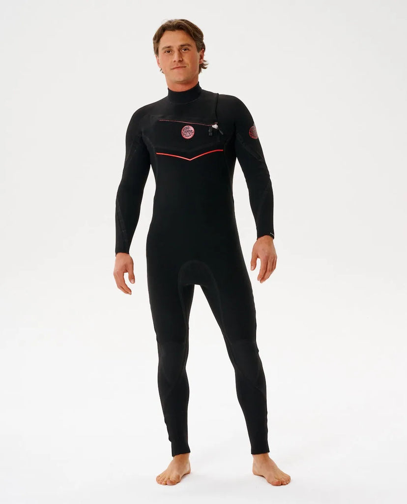 Rip Curl Mens Wetsuits Flashbomb Fusion 3/2mm Chest Zip Fullsuit
