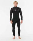 Rip Curl Mens Wetsuit Flashbomb 4/3 Chest Zip Fullsuit