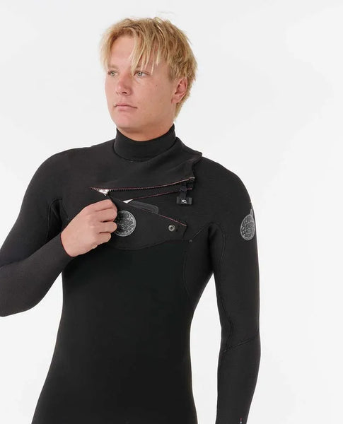 Rip Curl Mens Wetsuit Flashbomb 4/3 Chest Zip Fullsuit
