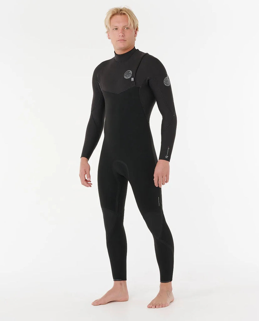 Rip Curl Mens Wetsuit Flashbomb Pro 4/3 Zip Free Fullsuit