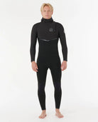 Rip Curl Mens Wetsuit E-Bomb 4/3 Zip Free With Hood Fullsuit
