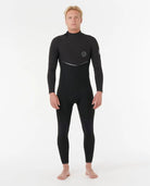 Rip Curl Mens Wetsuits E-Bomb 4/3 Back Zip Fullsuit