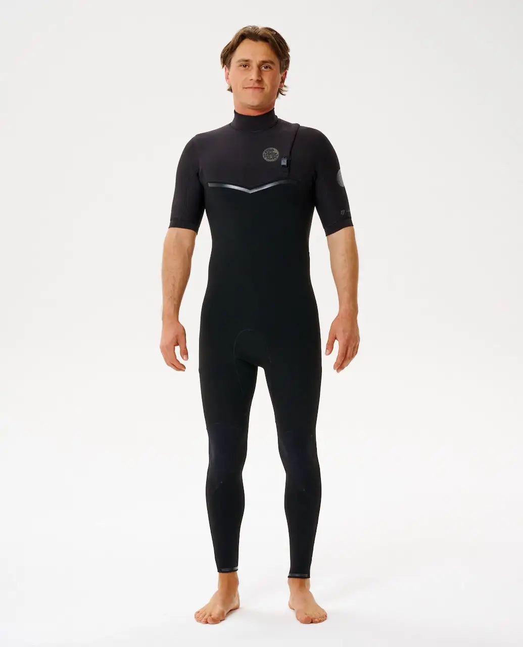 Rip Curl Mens Wetsuits E-Bomb 2/2 Zip Free Short Sleeve Springsuit