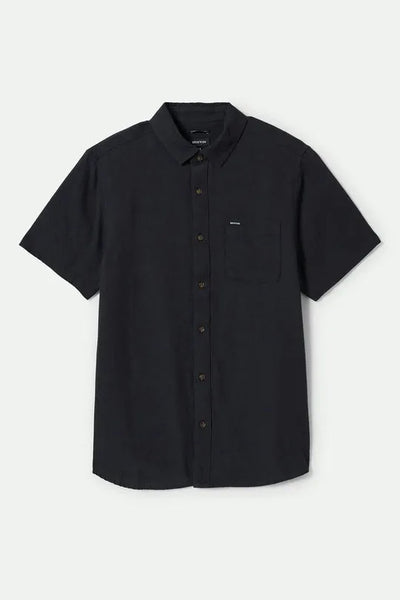 Brixton Mens Woven Charter Organic Cotton Linen Blend