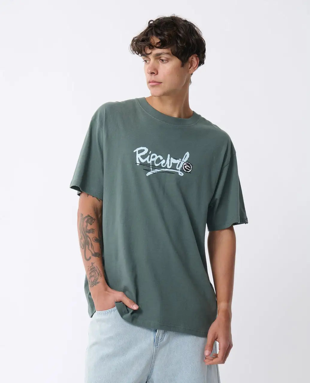 Rip Curl Mens Shirt Archive Non-Descript Loose Tee