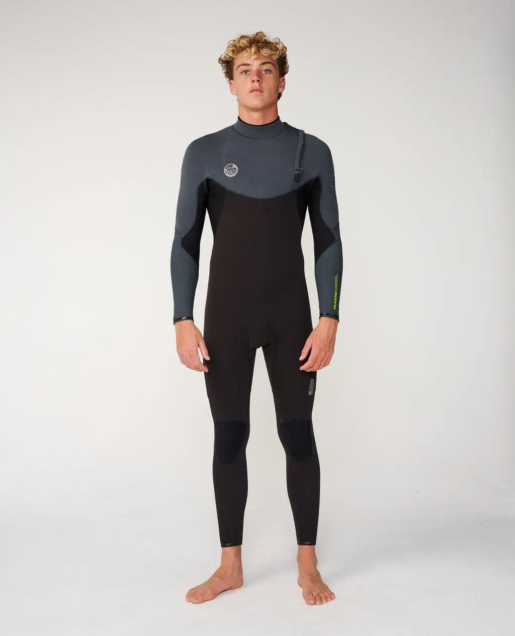Rip Curl Mens Wetsuits Elasto 4/3 Zip Free Fullsuit