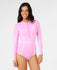 Rip Curl Womens Swimsuit Classic Surf Long Sleeve Surf Suit