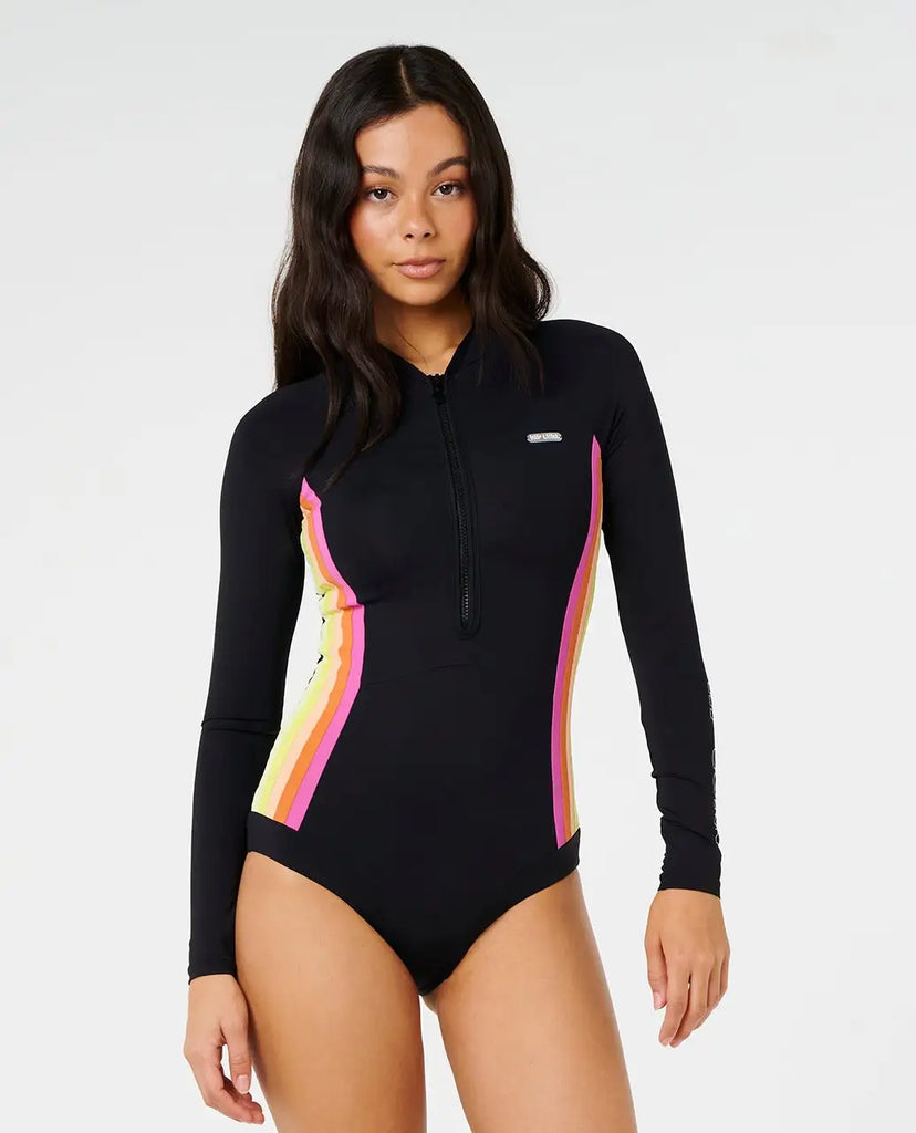 Rip Curl Womens Swimsuit Surf Stripe UPF Surf Suit