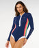 Rip Curl Womens Swimsuit Surf Stripe UPF Surf Suit