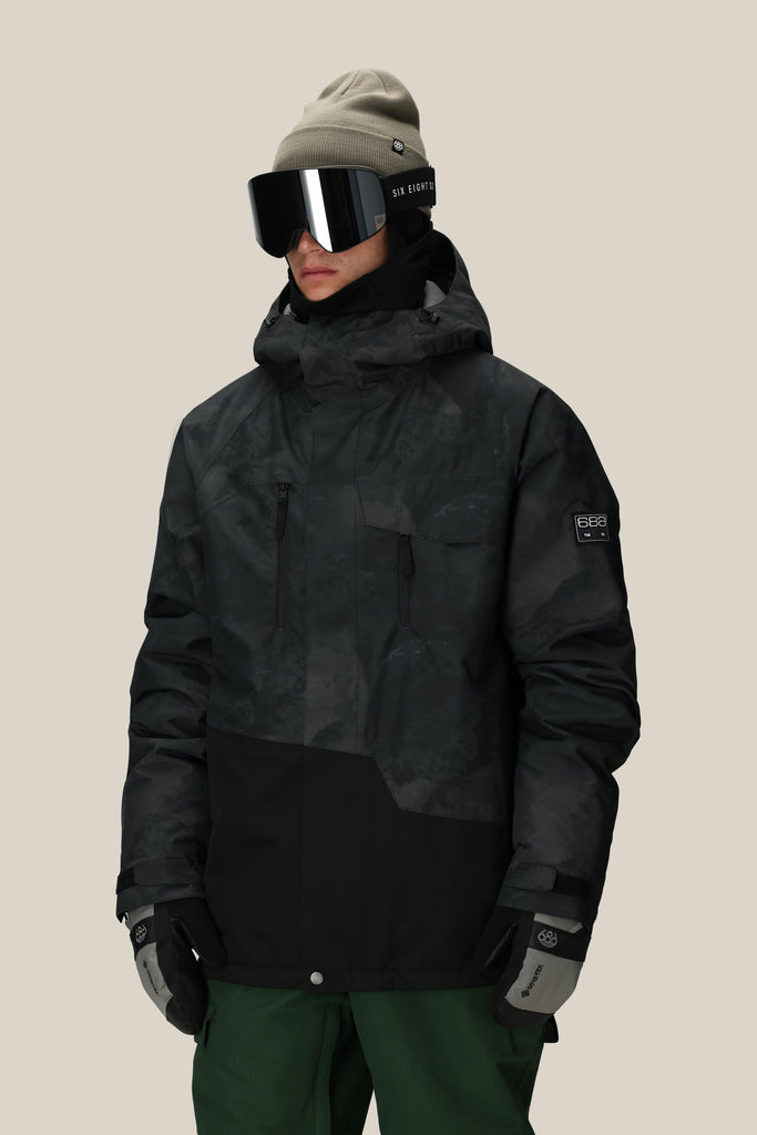686 Mens Snow Jacket Geo Insulated