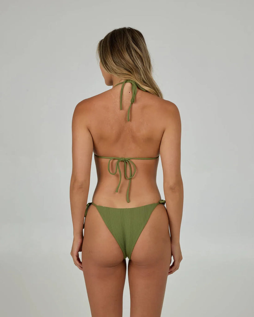 Salty Crew Womens Bikini Top Seafarer Tri