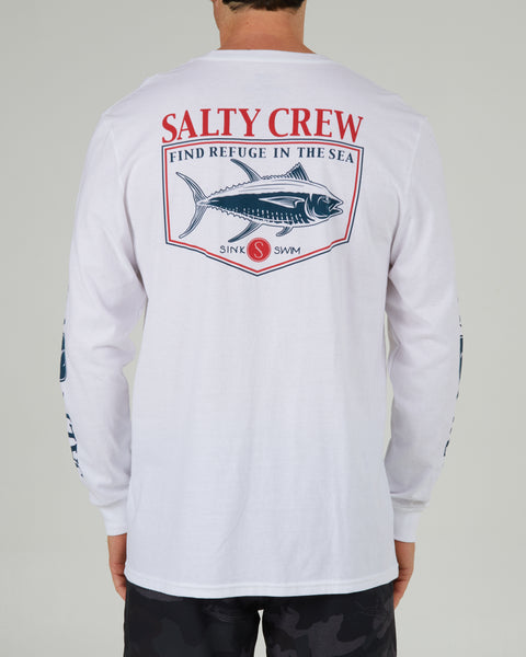 Salty Crew Mens Shirt Angler Long Sleeve