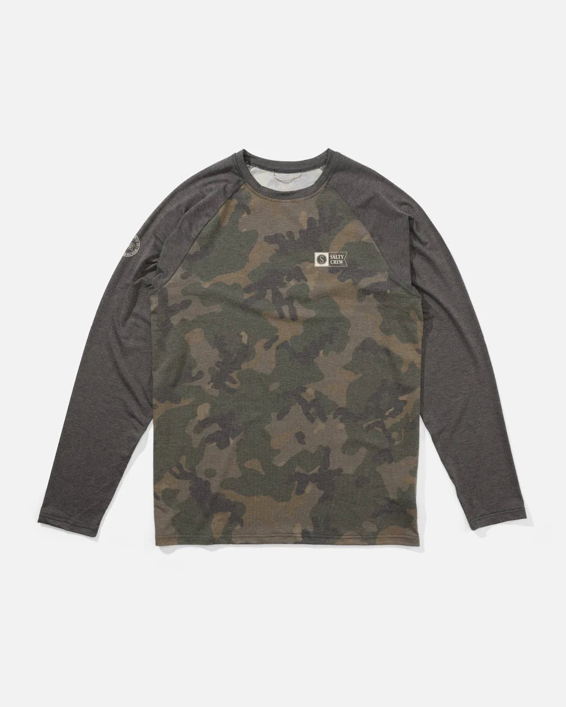 Salty Crew Mens Shirt Mariner Lite UV Crew