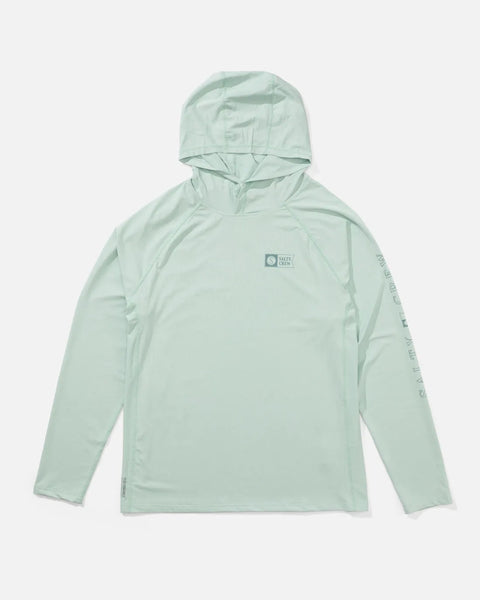 Salty Crew Mens Shirt Apex Perforated Sunshirt Hoodie