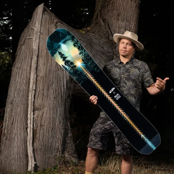 Lib Tech Mens Snowboard T.Rice Golden Orca