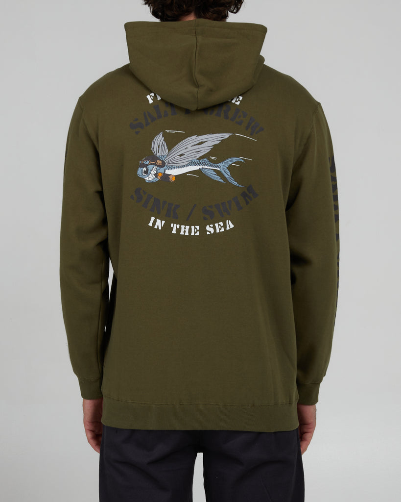 Salty crew Rash guard à manches longues et à capuche Thrill Seekers Sunshirt Bleu| Xtremeinn Salty crew Rash guard à manches longues et à capuche Thrill Seekers Sunshirt Bleu| Xtremeinn