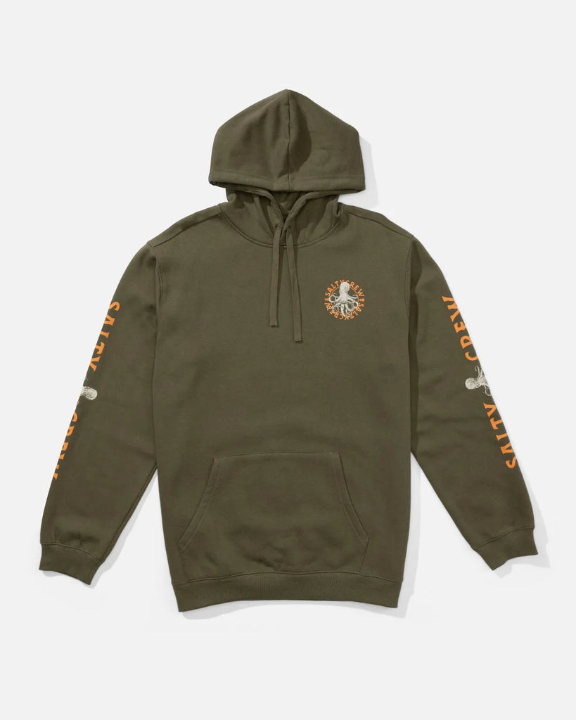 Salty Crew Mens Sweatshirt Tentacles Fleece Hoodie