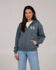 Salty Crew Womens Sweatshirt In The Rays Zip Fleece Hoodie