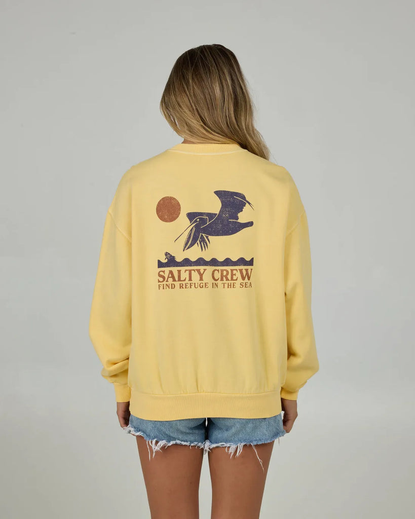 Salty Crew Womens Sweatshirt Lunch Time Crew