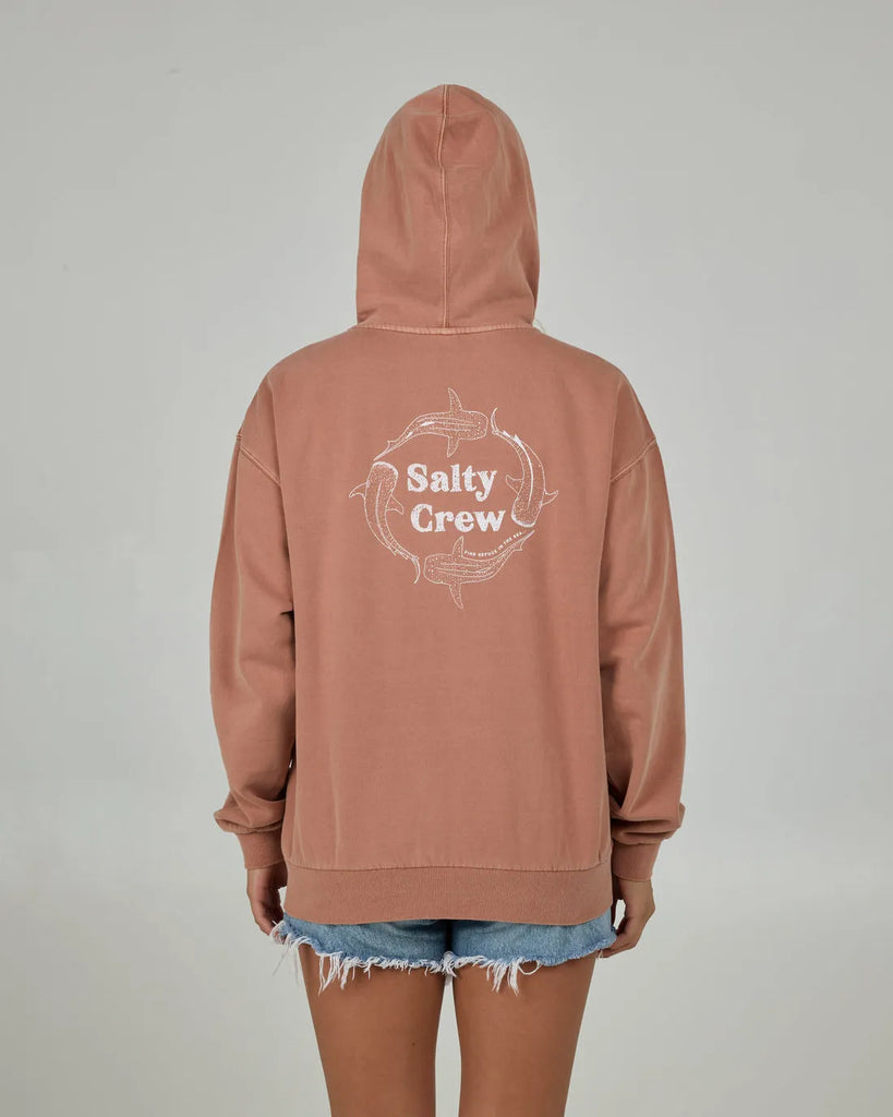 Salty Crew Womens Sweatshirt Respect Zip Hoodie