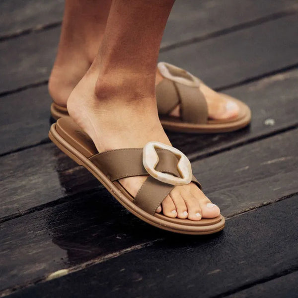 Olukai Womens Sandals La‘i Slide