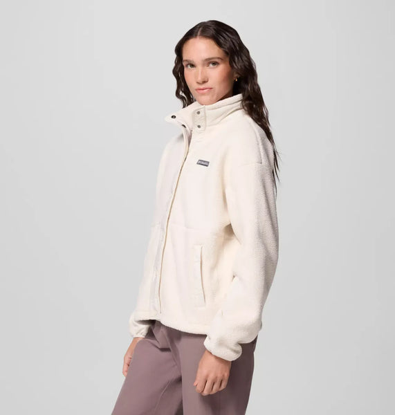 Columbia Womens Snow Layers Cloud Point Snap Fleece Jacket